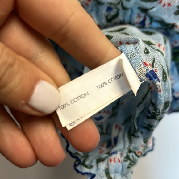 Poupette St. Barths off the shoulder crop top - Picture 4 of 4